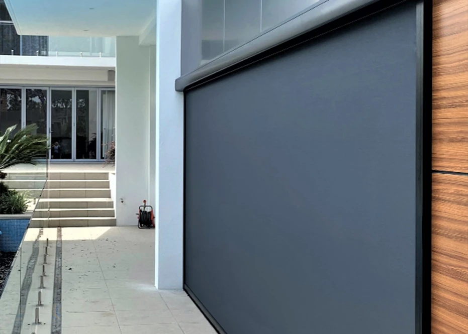 Hurricane rated patio shade system